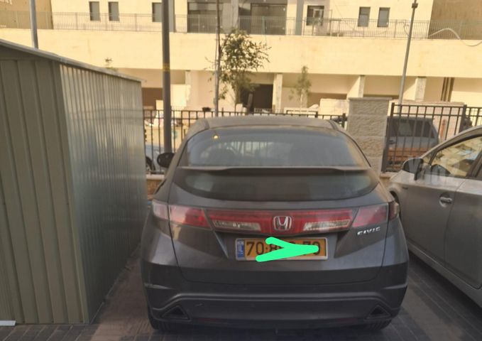 מודעת רכב הונדה סיוויק