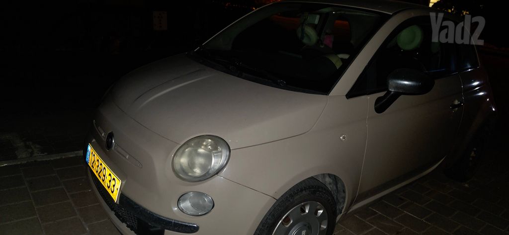 מודעת רכב פיאט 500