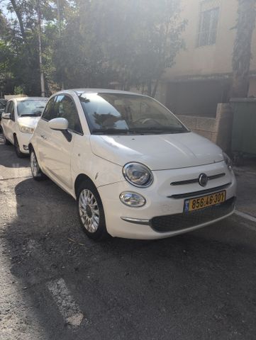 מודעת רכב פיאט 500