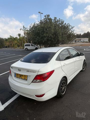 מודעת רכב יונדאי אקסנט i25