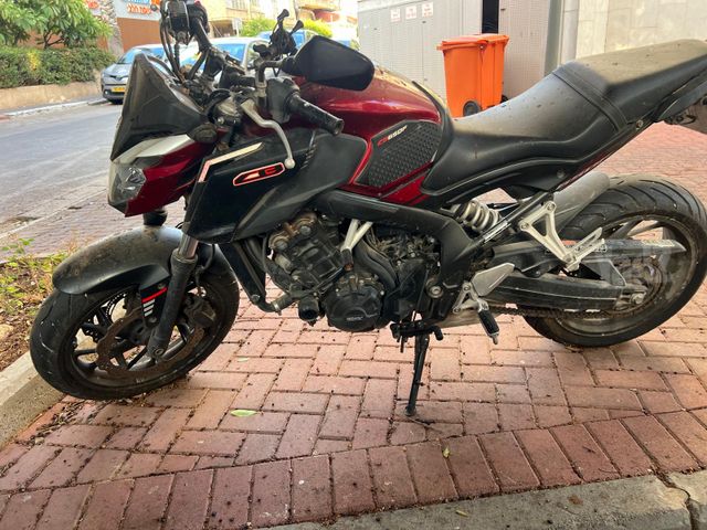 מודעת רכב הונדה CB650F