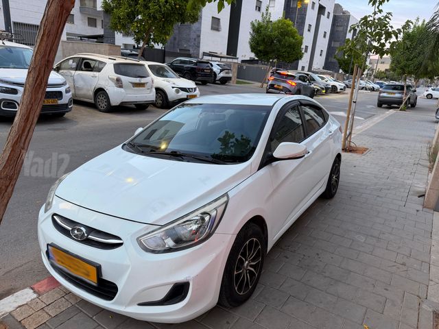 מודעת רכב יונדאי אקסנט i25