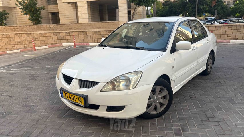 מודעת רכב מיצובישי לנסר