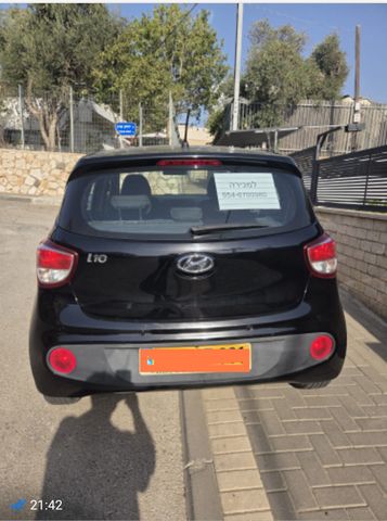 מודעת רכב יונדאי i10