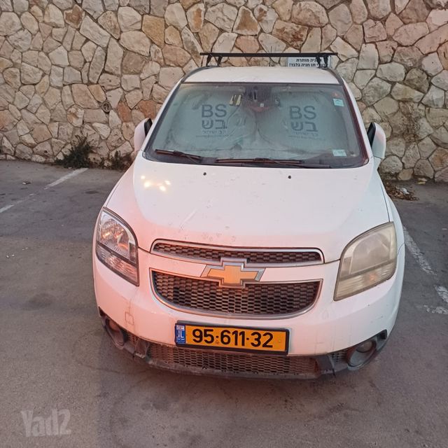 מודעת רכב שברולט אורלנדו