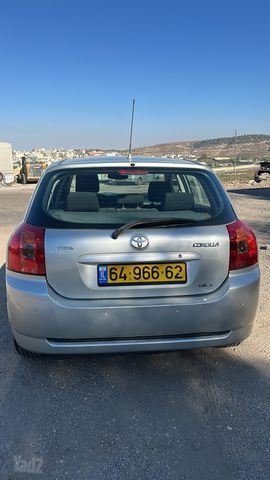 מודעת רכב טויוטה קורולה