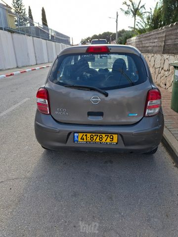 מודעת רכב ניסאן מיקרה