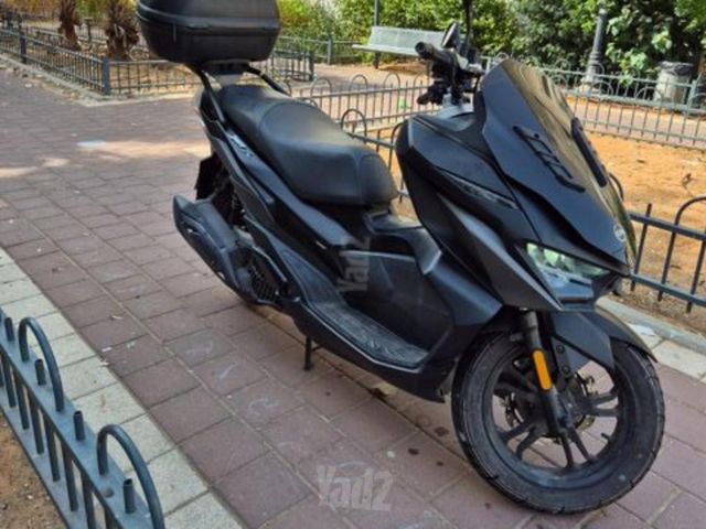 מודעת רכב סאן יאנג ג'ט איקס 125