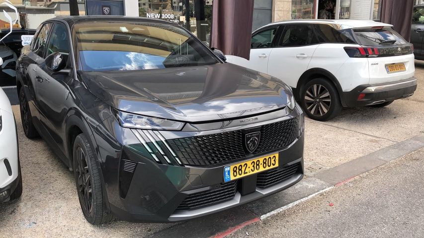 מודעת רכב פיג'ו 3008 1