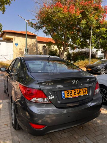 מודעת רכב יונדאי אקסנט i25