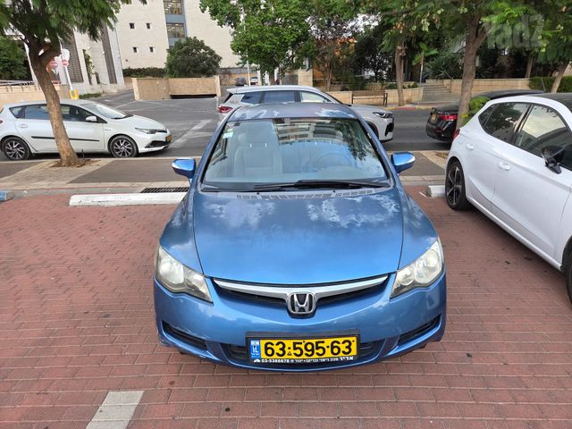 מודעת רכב הונדה סיוויק