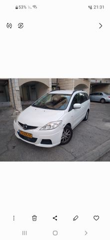מודעת רכב מאזדה 5