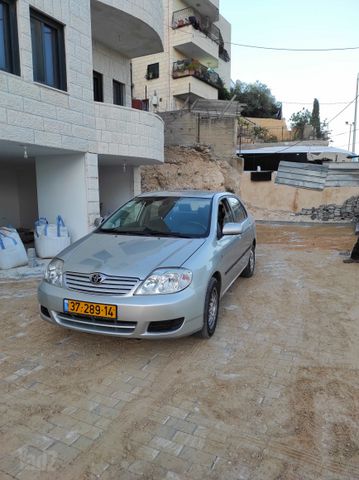 מודעת רכב טויוטה קורולה