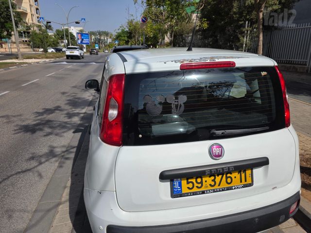 מודעת רכב פיאט פנדה