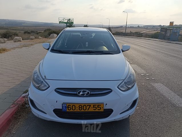 מודעת רכב יונדאי אקסנט i25