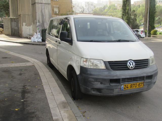 מודעת רכב פולקסווגן טרנספורטר