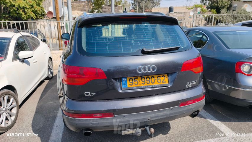 מודעת רכב אאודי Q7