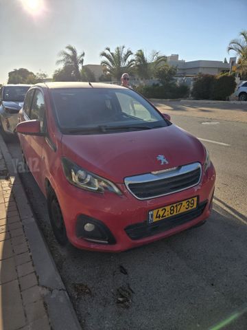 מודעת רכב פיג'ו 108
