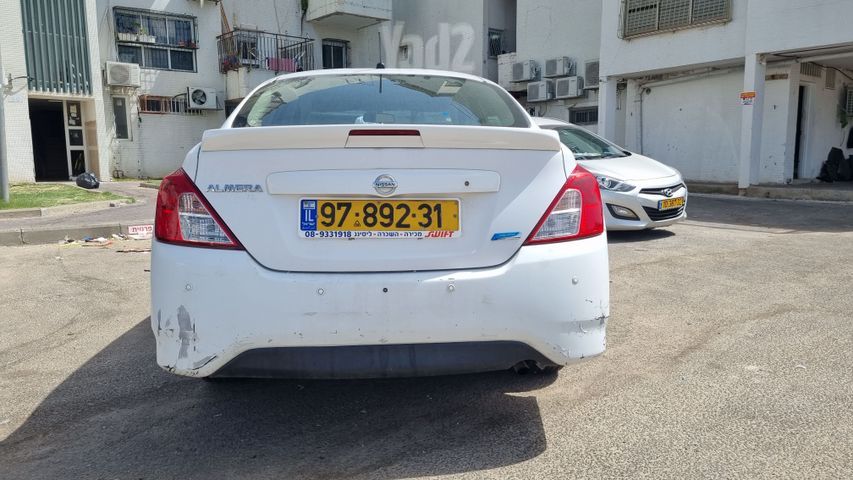 מודעת רכב ניסאן אלמרה