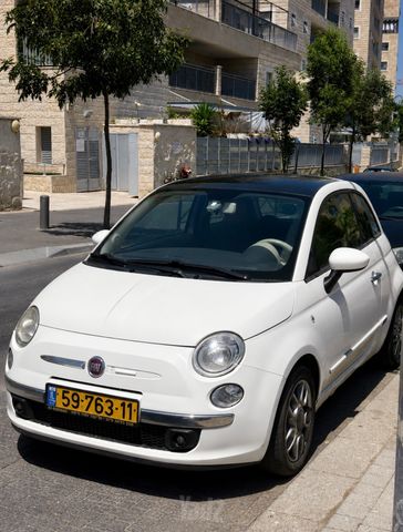 מודעת רכב פיאט 500