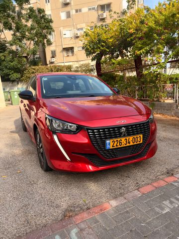 מודעת רכב פיג'ו 208