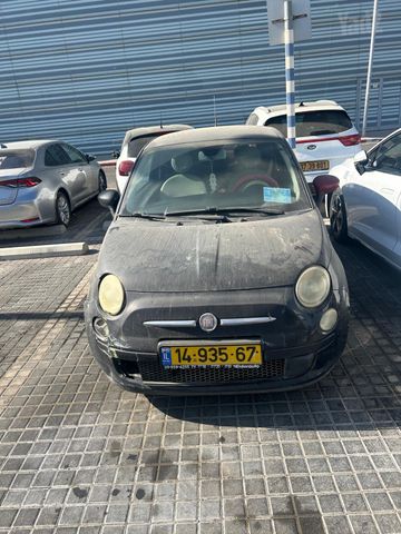 מודעת רכב פיאט 500