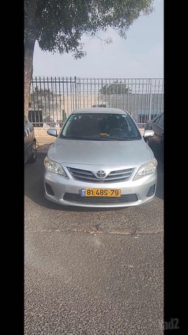 מודעת רכב טויוטה קורולה