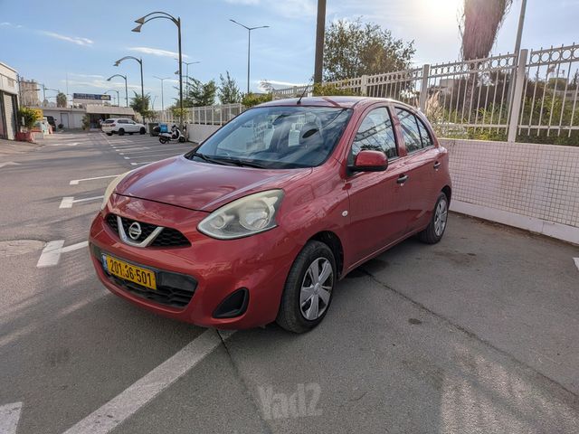 מודעת רכב ניסאן מיקרה