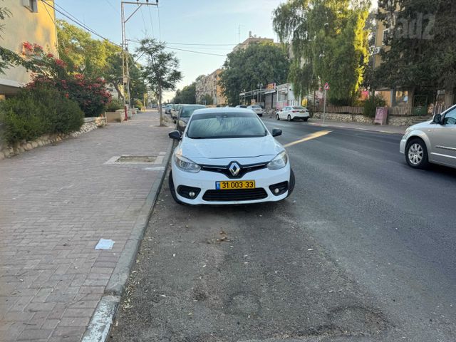 מודעת רכב רנו פלואנס