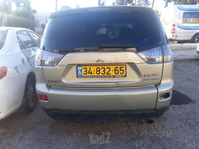 מודעת רכב מיצובישי אאוטלנדר
