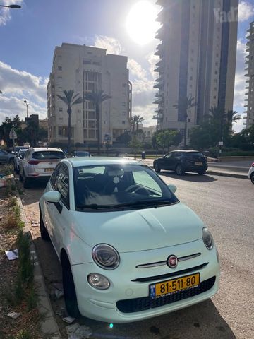 מודעת רכב פיאט 500