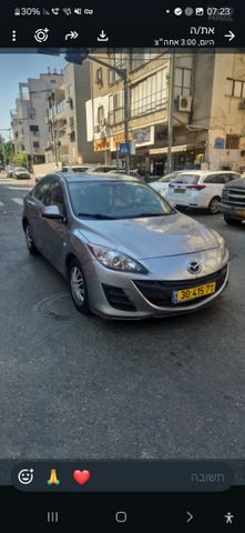 מודעת רכב מאזדה 3