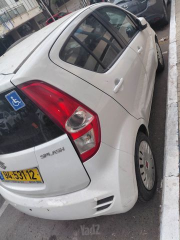 מודעת רכב סוזוקי ספלאש