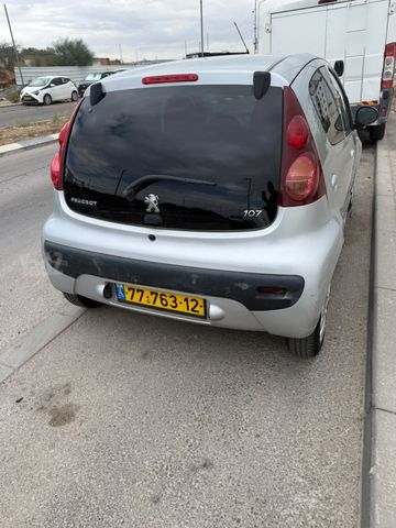מודעת רכב פיג'ו 107