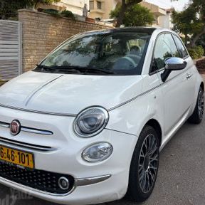 מודעת רכב פיאט 500