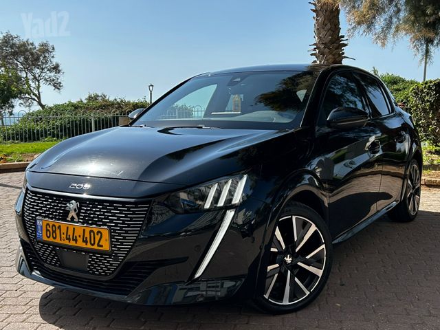מודעת רכב פיג'ו 208