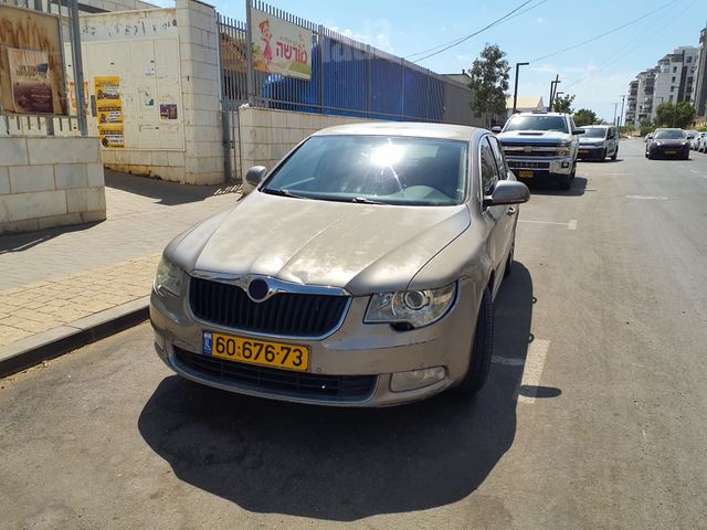 מודעת רכב סקודה סופרב