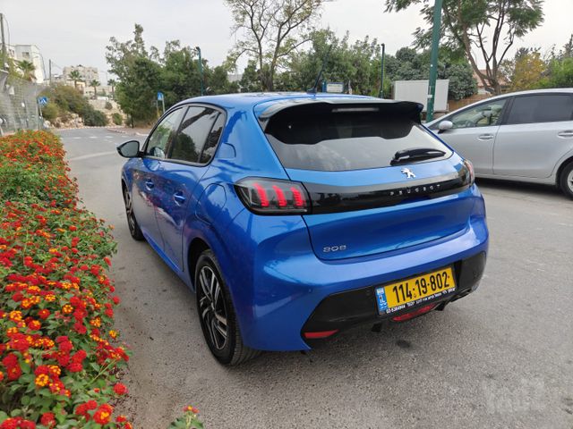 מודעת רכב פיג'ו 208 1