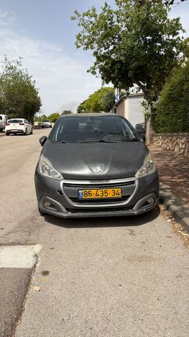מודעת רכב פיג'ו 208