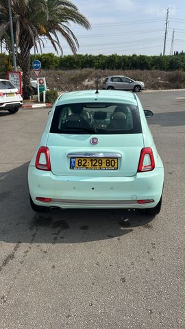 מודעת רכב פיאט 500