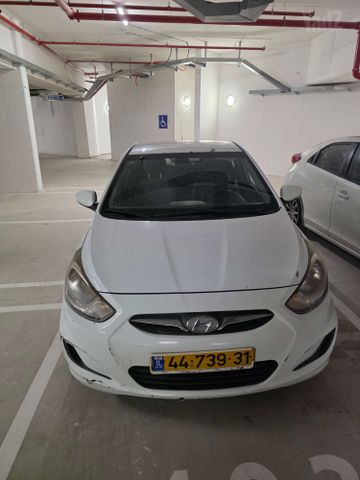 מודעת רכב יונדאי אקסנט i25