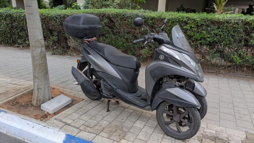 מודעת רכב ימאהה טריסיטי 125