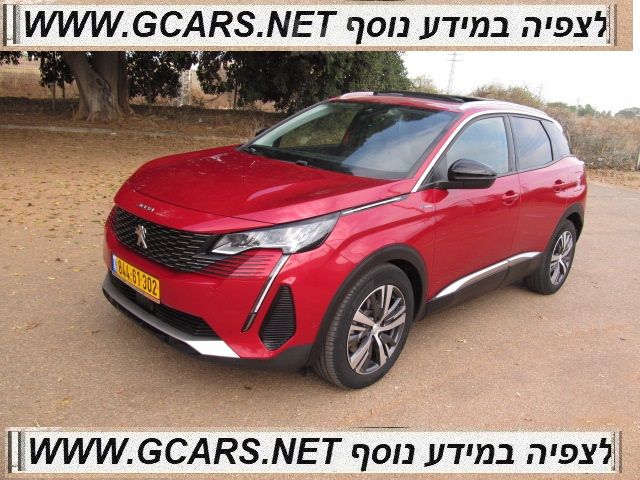 מודעת רכב פיג'ו 3008