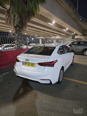מודעת רכב יונדאי אקסנט i25