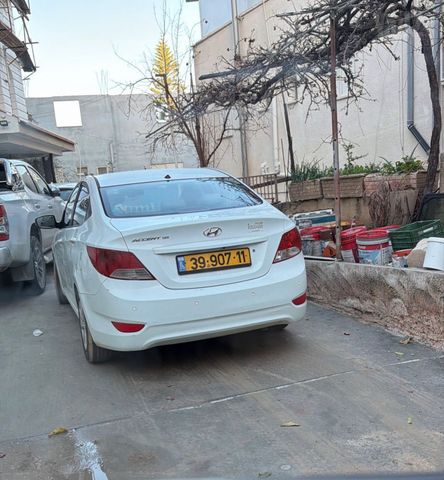 מודעת רכב יונדאי אקסנט i25