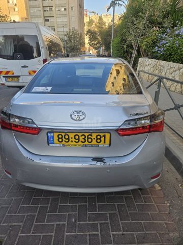 מודעת רכב טויוטה קורולה