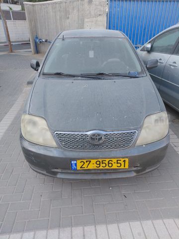 מודעת רכב טויוטה קורולה