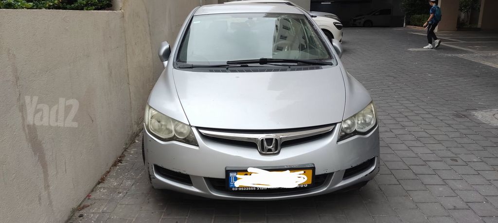 מודעת רכב הונדה סיוויק