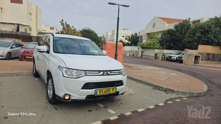 מודעת רכב מיצובישי אאוטלנדר