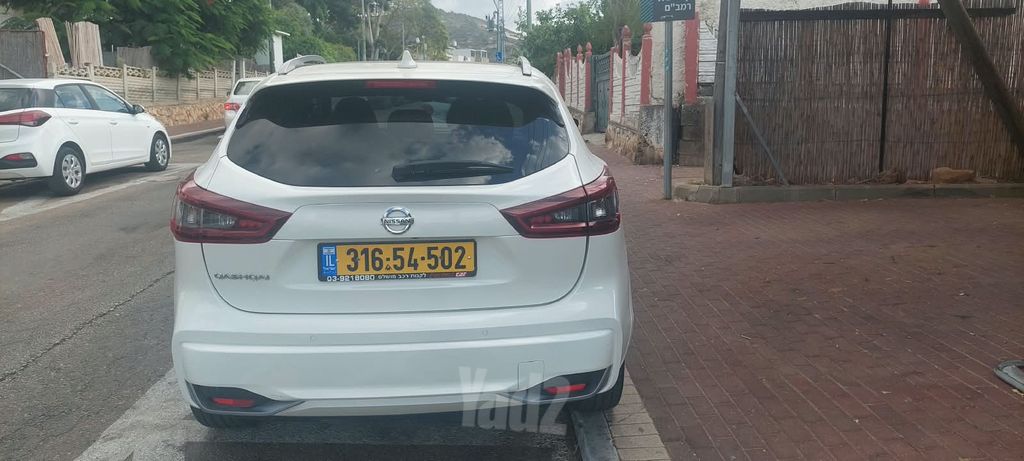 מודעת רכב ניסאן קשקאי